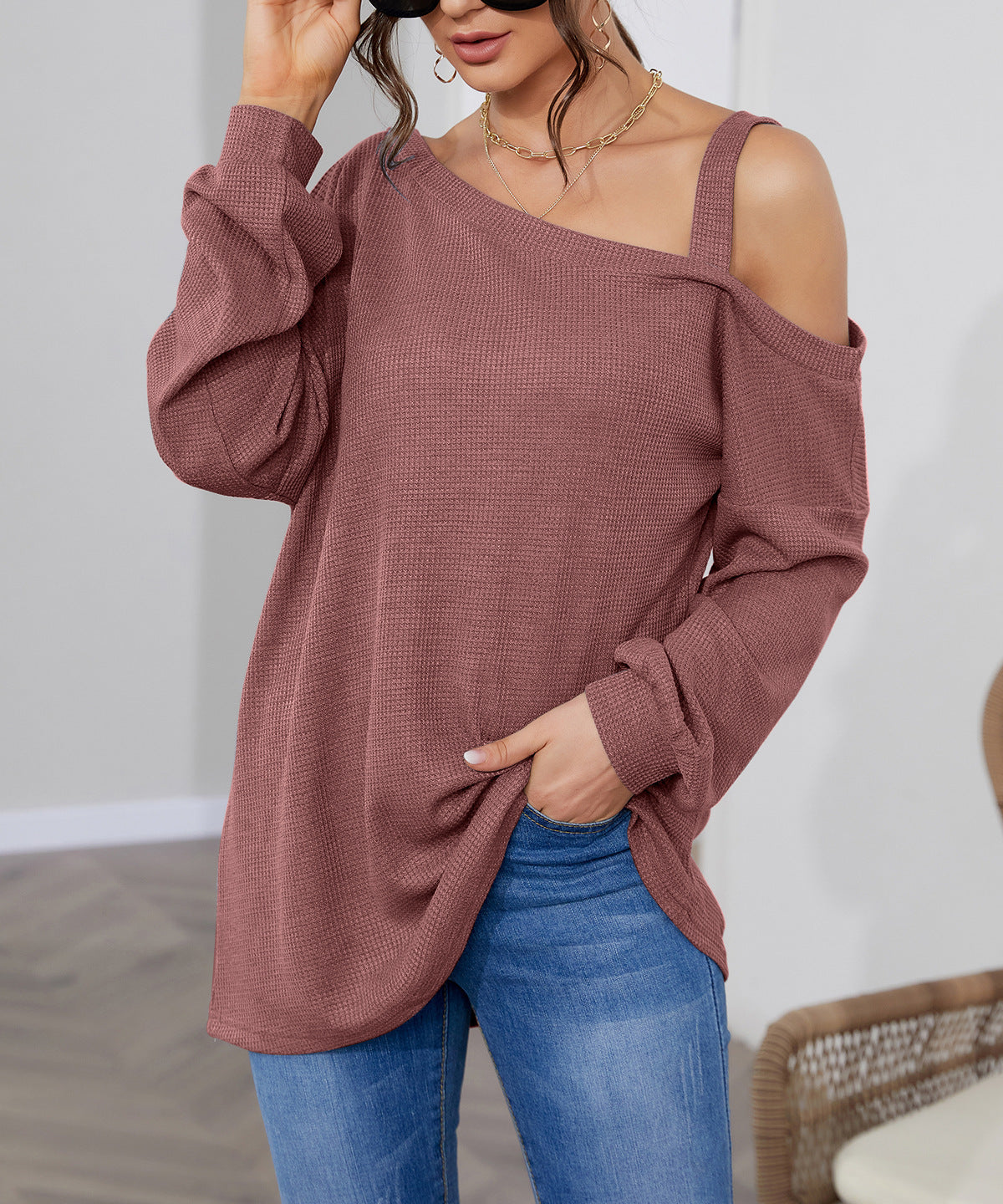 Women's Long-sleeved T-shirt Top