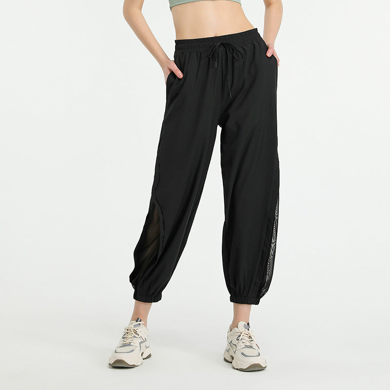 Loose High Waist Quick-dry Pants European And American