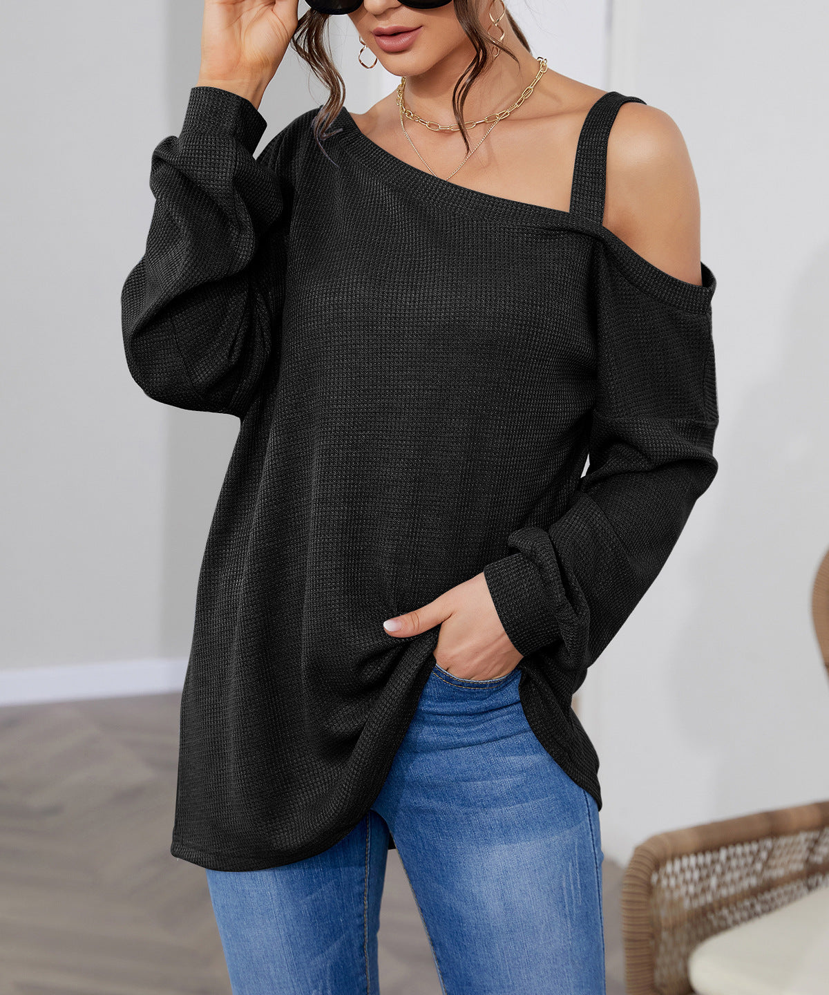 Women's Long-sleeved T-shirt Top